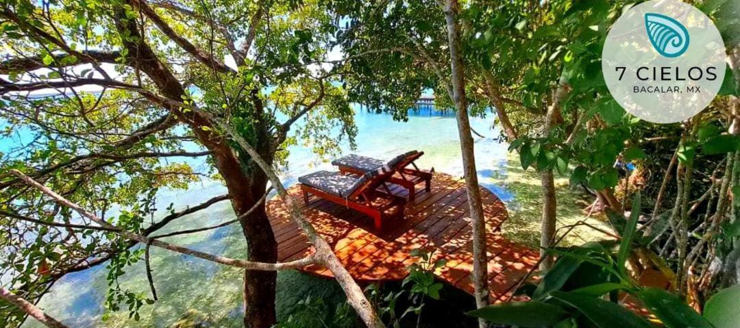 7 Cielos Bacalar. Exterior foto