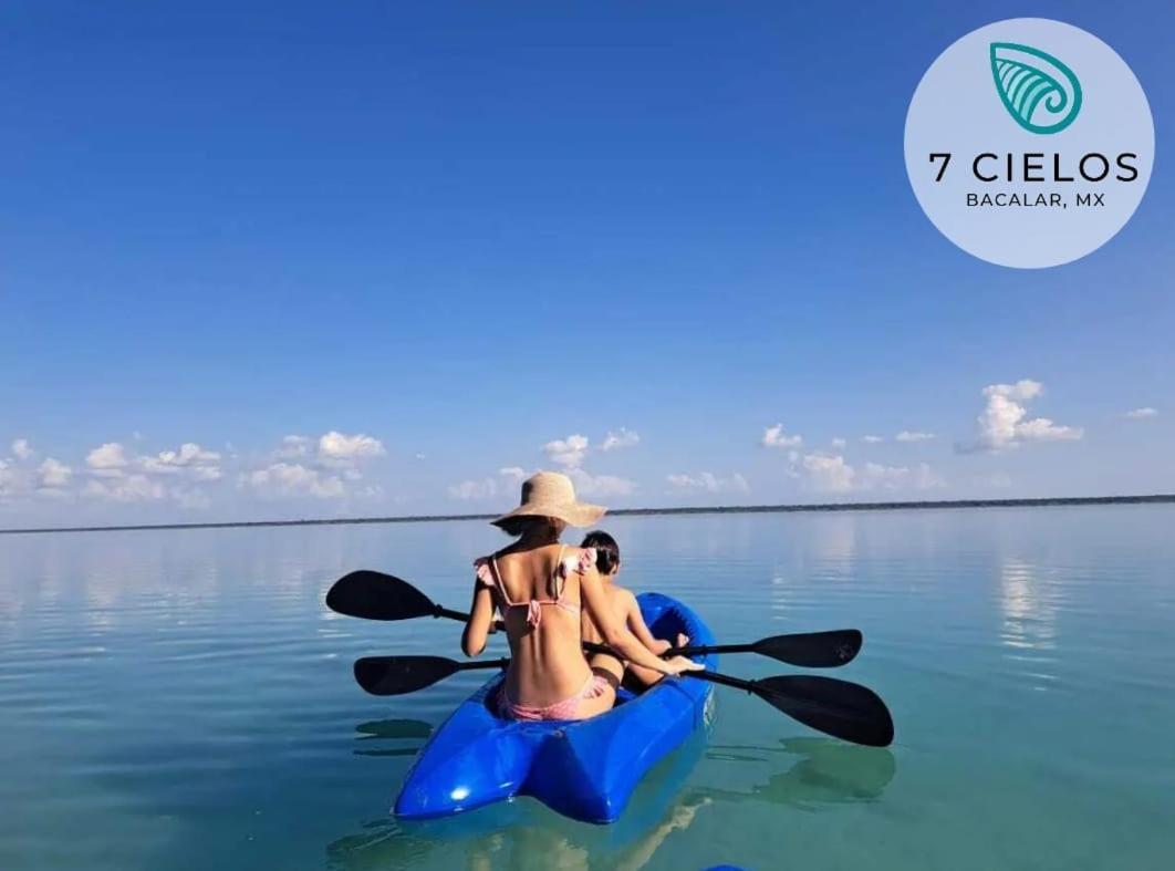 7 Cielos Bacalar. Exterior foto