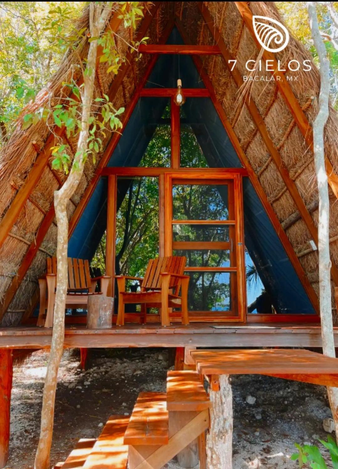 7 Cielos Bacalar. Exterior foto