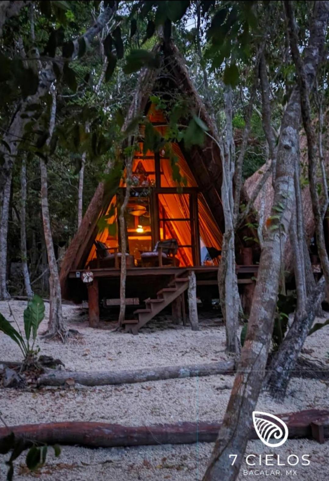 7 Cielos Bacalar. Exterior foto