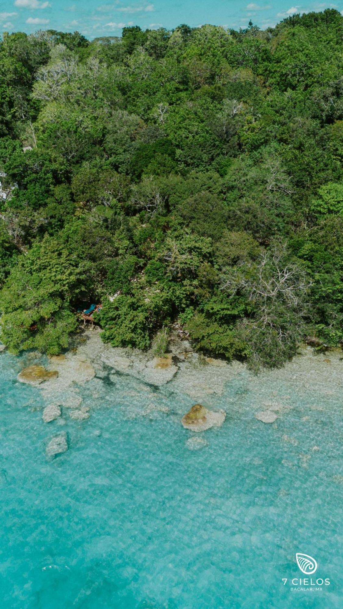 7 Cielos Bacalar. Exterior foto