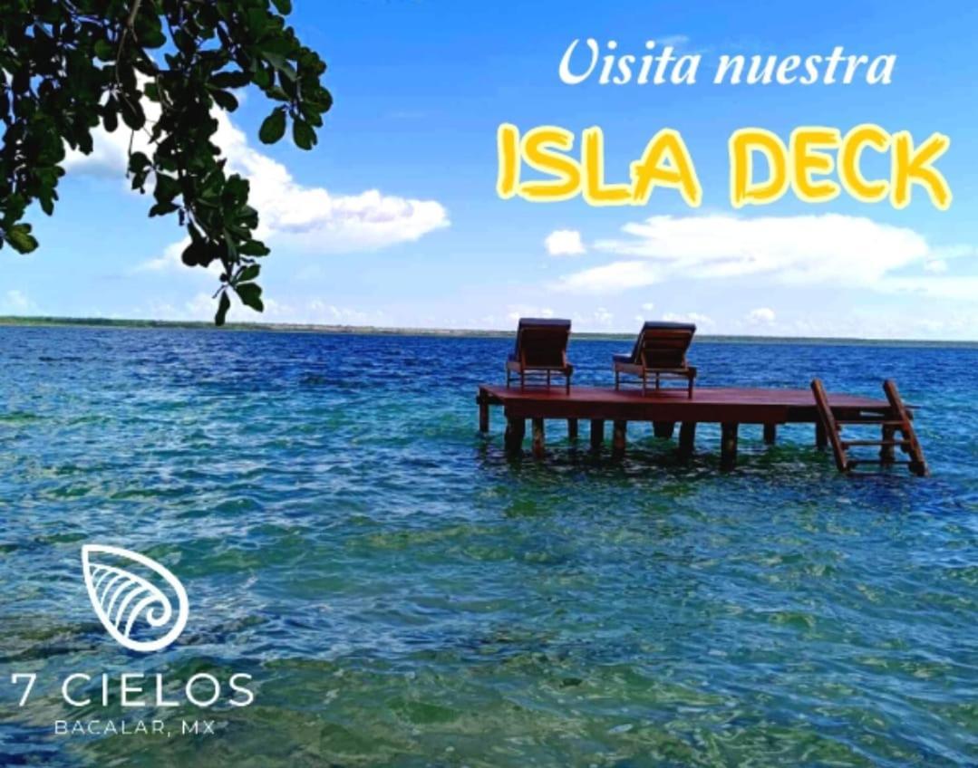 7 Cielos Bacalar. Exterior foto