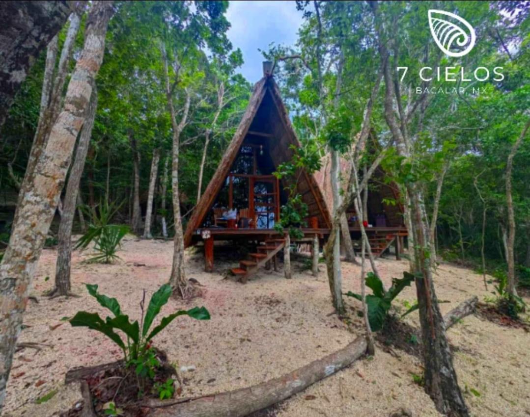7 Cielos Bacalar. Exterior foto