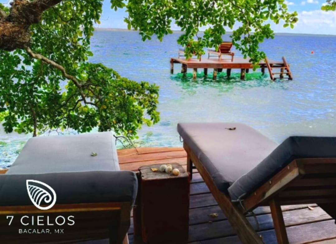 7 Cielos Bacalar. Exterior foto