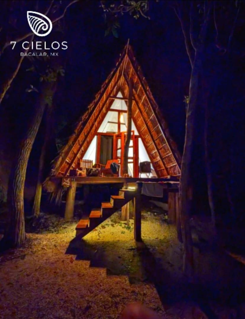 7 Cielos Bacalar. Exterior foto